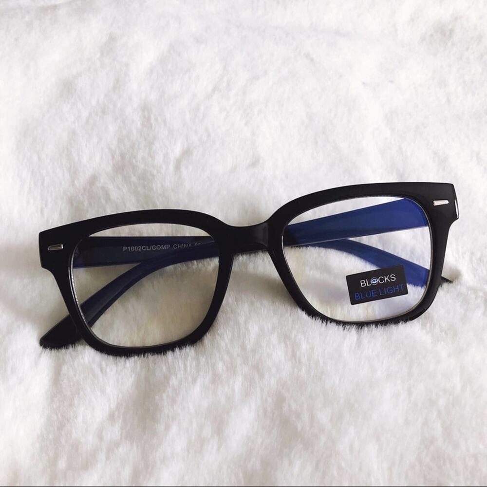 Baker Black Computer Blue Light Glasses
